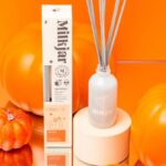 Milkjar Harvest 4 oz Reed Diffuser (Orange, Clove, & Pumpkin Spice)