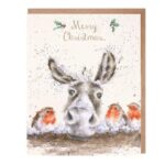 The Christmas Donkey Christmas Card