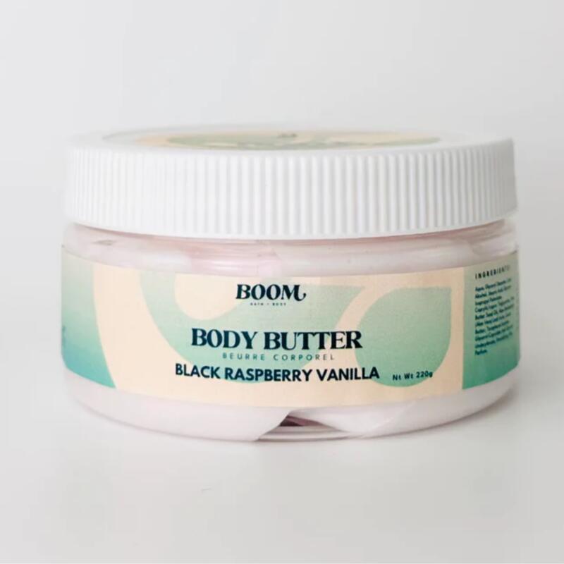 Boom - Black Raspberry Vanilla Body Butter 220 g