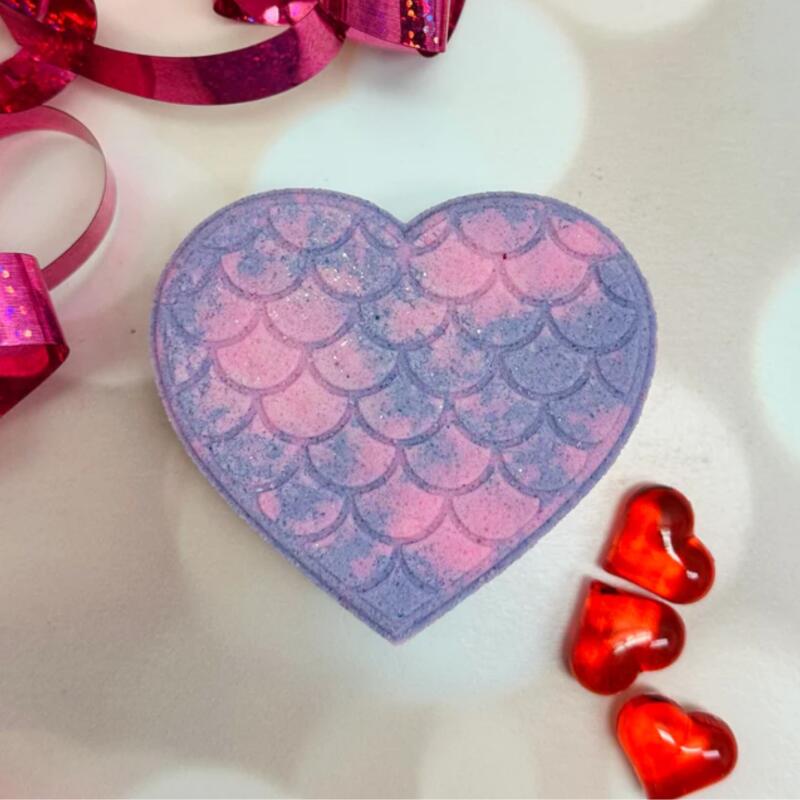Boom - Mermaid Heart Bath Bomb